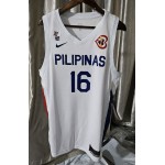 Maglia 16 Alcantara Philippines 2023 FIBA Bianco