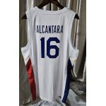 Maglia 16 Alcantara Philippines 2023 FIBA Bianco