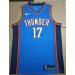 Maglia NBA 17 Schroder OkC Thunder 19-20 Season Blu Stampato