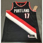 Maglia NBA 17 Sharpe Portland Trail Blazers Nero