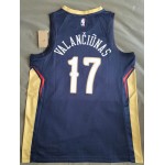 Maglia NBA 17 Valanciunas New Orleans Pelicans Blu