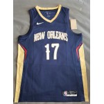 Maglia NBA 17 Valanciunas New Orleans Pelicans Blu