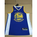 Maglia 18 Omri Casspi Warriors 2017-18 Season Blu