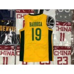 Maglia 19 Barbosa 2019 brazil fiba Giallo