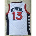 Maglia 1996 O'neal 13 Atlanta Olympic Bianco