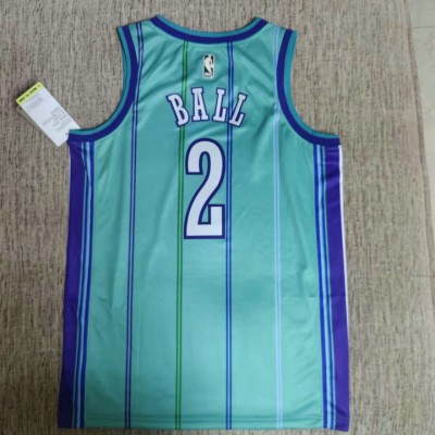 Maglia #2 Ball Charlotte Hornets 23-24 retro Verde