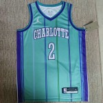 Maglia #2 Ball Charlotte Hornets 23-24 retro Verde