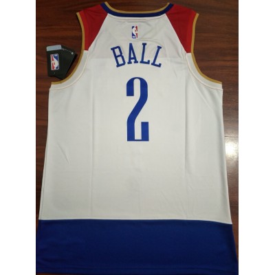 Maglia NBA 2 Ball Pelicans 20-21 city Stampato