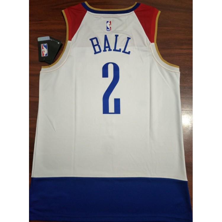 Maglia NBA 2 Ball Pelicans 20-21 city Stampato