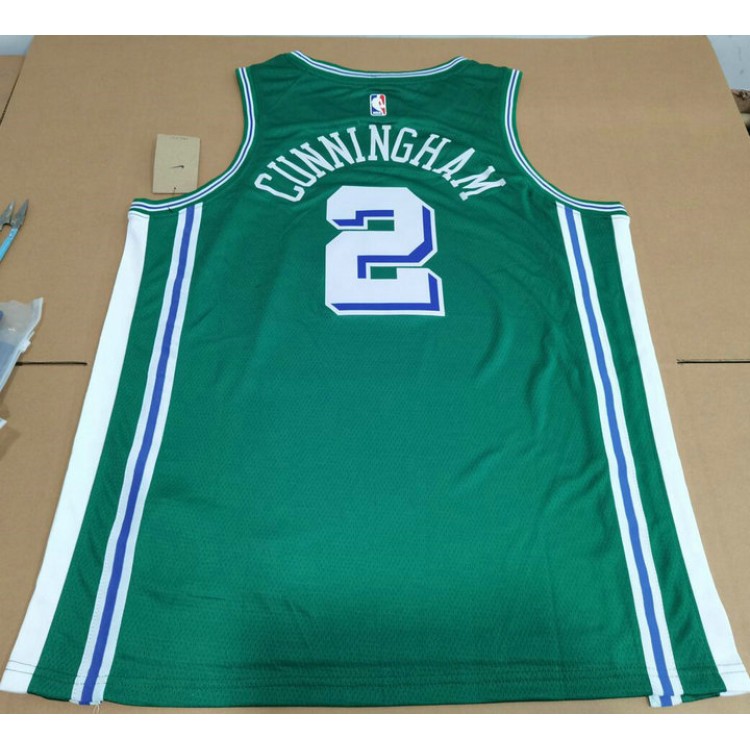 Maglia #2 Cunningham Detroit Pistons 22-23 city Verde Stampato