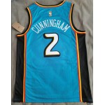 Maglia #2 Cunningham Detroit Pistons 22-23 classic Blu