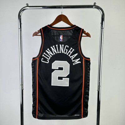 Maglia #2 Cunningham Detroit Pistons 23-24 city Stampato