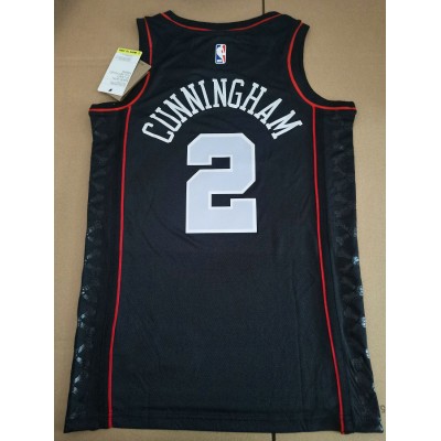 Maglia #2 Cunningham Pistons 23-24 city Stampato