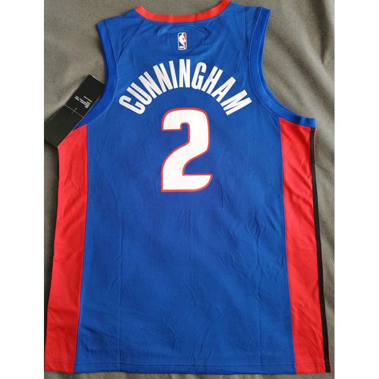 Maglia #2 Cunningham Pistons Motor City Edition