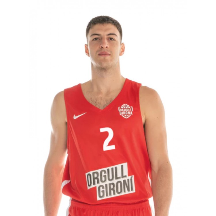 2 Domicile Basquet Girona 22-23 Maglia Rosso Uomo