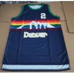 Maglia NBA 2 English Denver Nuggets Blu Stampato