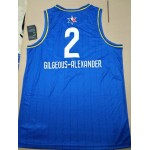 Maglia NBA 2 Gilgeous-Alexander 2020 All star game Blu