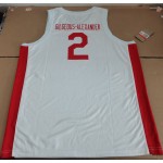 Maglia 2 Gilgeous-Alexander Canada 2023 Bianco