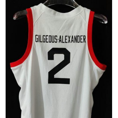 Maglia 2 Gilgeous-Alexander Canada Basketball 2024 Summer Limited Swingman Bianco Uomo