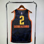 Maglia NBA 2 Gilgeous-Alexander OKC 23-24 city Stampato