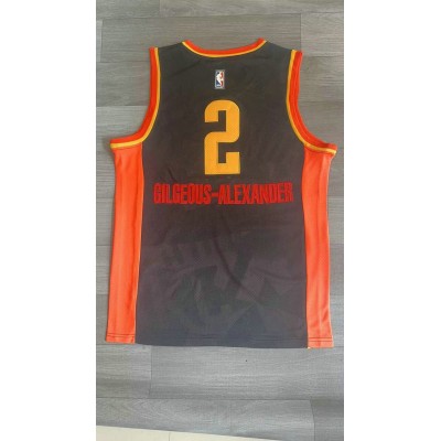 Maglia NBA 2 Gilgeous-Alexander OKC Thunder 23-24 city Ricamato