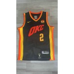 Maglia NBA 2 Gilgeous-Alexander OKC Thunder 23-24 city Ricamato