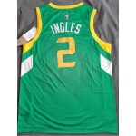 Maglia NBA 2 Ingles Jazz 20-21 earnedVerde