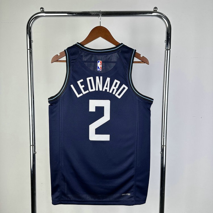 Maglia NBA 2 Leonard Clippers 23-24 city Stampato