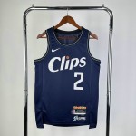 Maglia NBA 2 Leonard Clippers 23-24 city Stampato