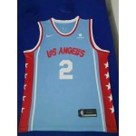 Maglia NBA 2 Leonard Clippers Retro Ricamato