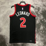 Maglia #2 Leonard Raptors 20-23 statement Nero