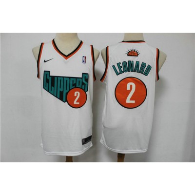 Maglia NBA 2 Leonard clippers Homecoming Edition