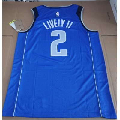 Maglia NBA 2 Lively II Dallas Mavericks Blu