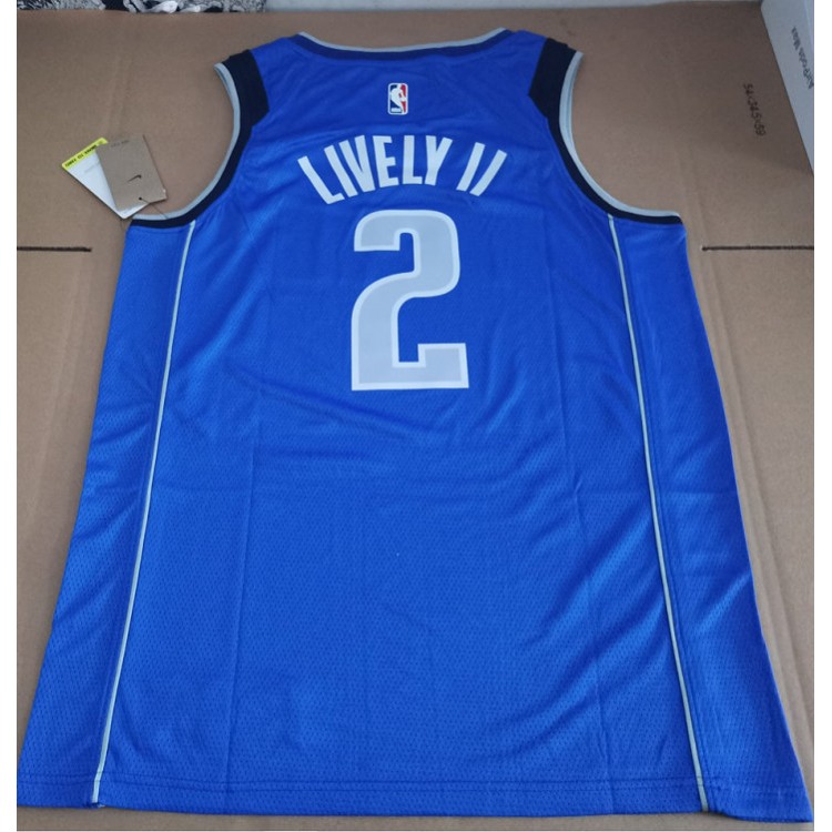 Maglia NBA 2 Lively II Dallas Mavericks Blu