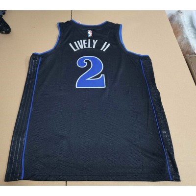 Maglia NBA 2 Lively II Mavericks 23-24 city Ricamato