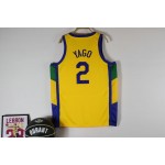 Maglia 2 Yago Brazil 2023 FIBA Giallo