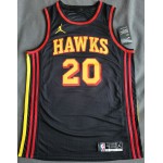 Maglia NBA 20 Collins Hawks 20-21 Nero