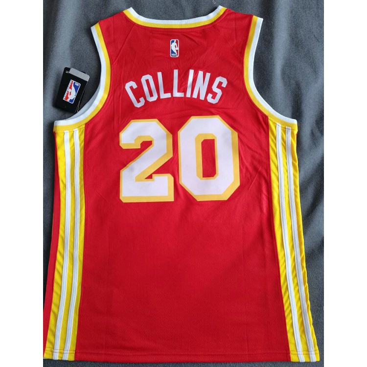 Maglia NBA 20 Collins Hawks 20-21 Rosso