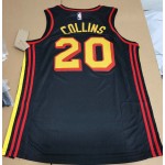 Maglia NBA 20 Collins Hawks Nero