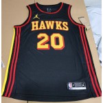 Maglia NBA 20 Collins Hawks Nero