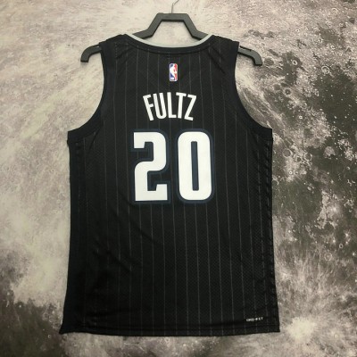 Maglia #20 Fultz Orlando Magic 2022-23 city Nero Stampato