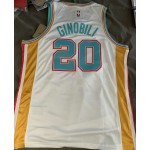 Maglia NBA 20 Ginobili Spurs 21-22 city 75th Anniversary