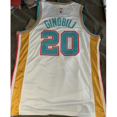 Maglia NBA 20 Ginobili Spurs 21-22 city 75th Anniversary