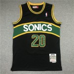 Maglia NBA 20 Payton Seattle Supersonics Nero