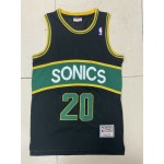 Maglia NBA 20 Payton SuperSonics Hardwood Classic Nero