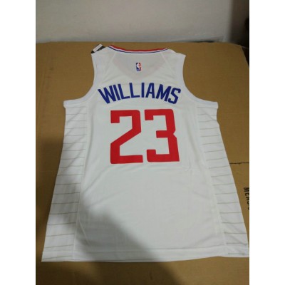 Maglia NBA 2017-18 Los Angeles Clippers 23 Lou Williams Association Bianco Swingman