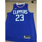 Maglia NBA 2017-18 Los Angeles Clippers 23 Lou Williams Icon Blu Swingman