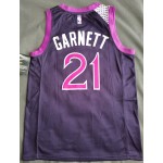 Maglia NBA 21 Garnett Timberwolves 2019-20 city Viola