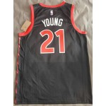 Maglia #21 Young Raptors Nero Statement Edition