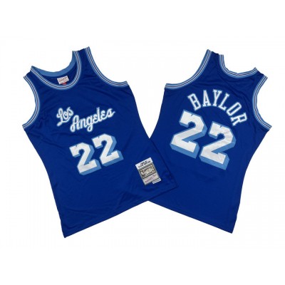 Maglia NBA 22 Baylor Lakers Mitchell & Ness Blu